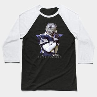 Deion Sanders ★★★★ Dallas Cowboys Baseball T-Shirt